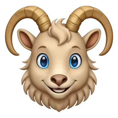Make a logo for dj with sea goat with a name of Deejay Harris sticker