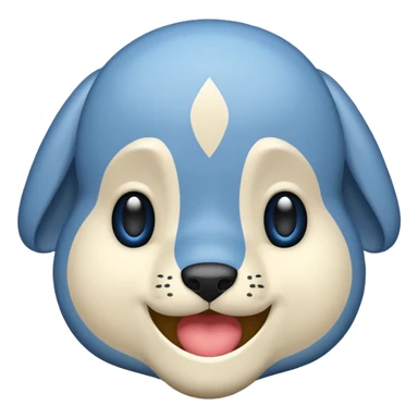 Blue tick emoji sticker