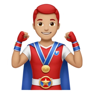 Red, White, and Blue Reigning Chamption sticker