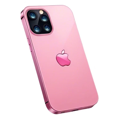 Pink iPhone 13 sticker