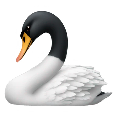 Cisne negro  sticker