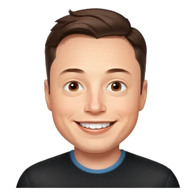 Elon musk saying hello sticker