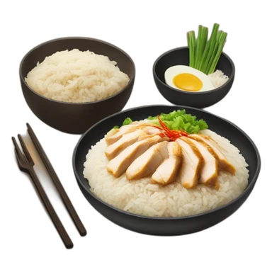 Hainan chicken rice sticker