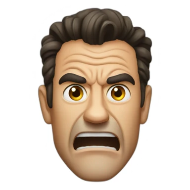 angry jeff probst sticker