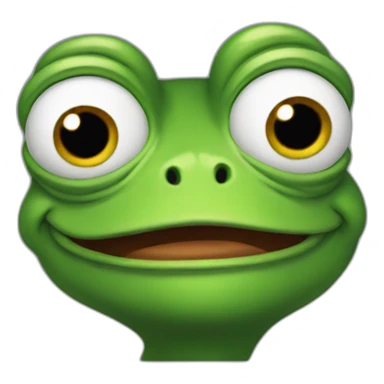 pepe the frog surprised sticker