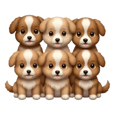 puppies sticker