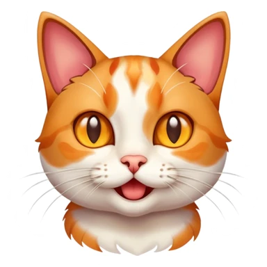 Cat in heat sticker