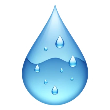 water flows from the tap sticker