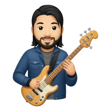 Chi Cheng (1970-2013) bassist of Deftones sticker