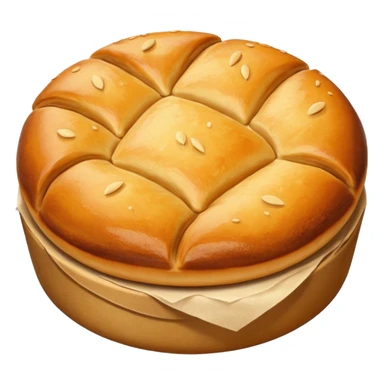 baked Dough without face  sticker