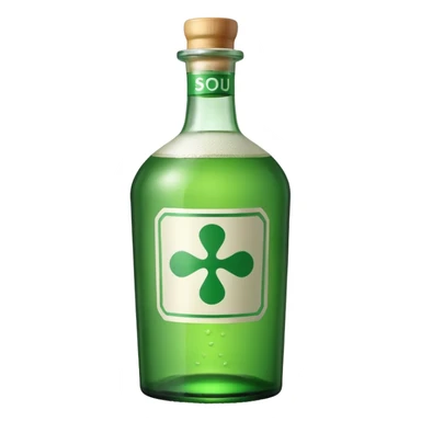 korea soju sticker