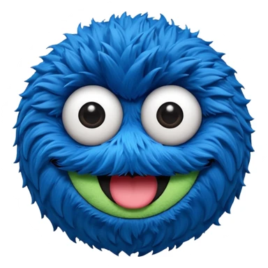 coockie monster sticker