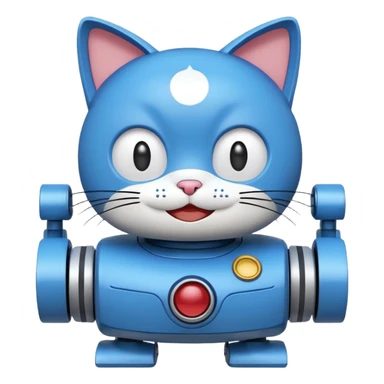 Exact doraemon as shown in  cartoon sticker