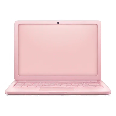 pastel pink laptop sticker