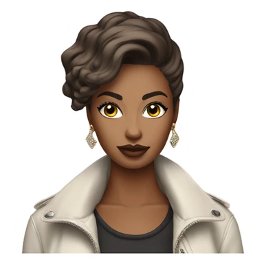 fashion magazine cover sticker