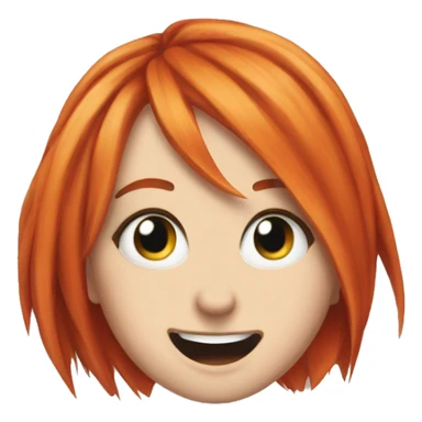 Hayley Williams happily surprised sticker
