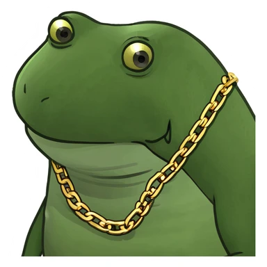 bufo like a boss sticker