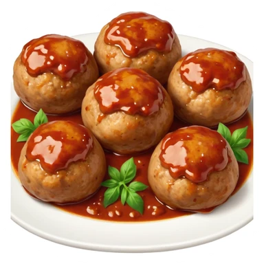 Polpette di tacchino al forno sticker