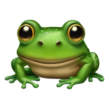Puerto rico frog sticker