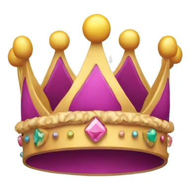 birthday crown sticker