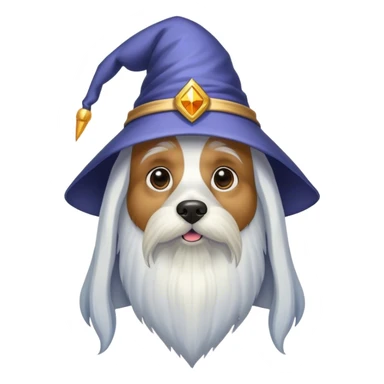 Wizard dog  sticker