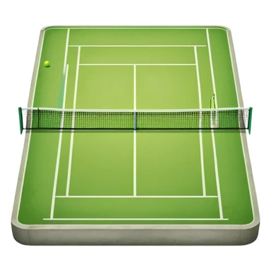 tennis court sticker