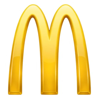 Mcdonalds logo sticker