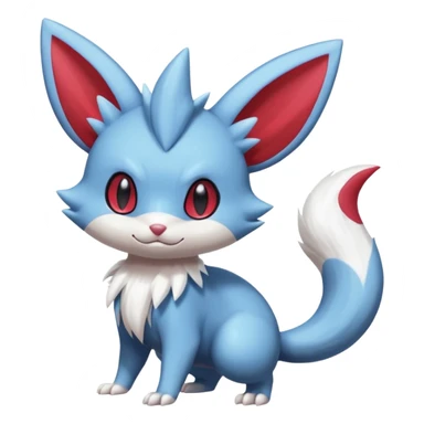 Sneasel-Weavile-Minccino-Furret-fusion sticker