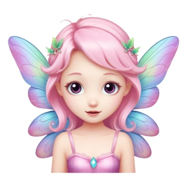 little pink fairy sticker