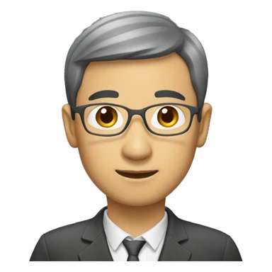 asian teacher of english sticker