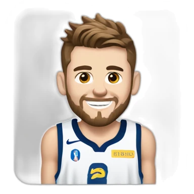 Luka doncic in madrid sticker