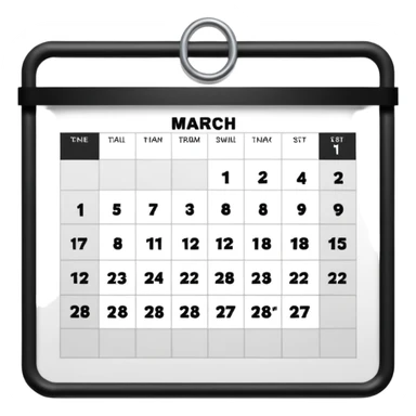 fecha 1 de marzo sticker