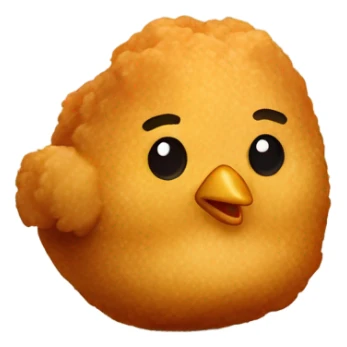 A child chicken nugget  sticker