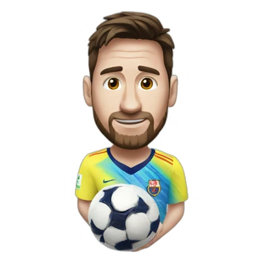 messi copa del mundo sticker