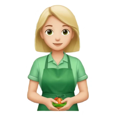 Eine Person die an der Supermarktkasse steht. Die Kasse ist gekennzeichnet als "Plauderkasse" und im grünen Design. sticker