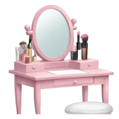 Makeup vanity  sticker