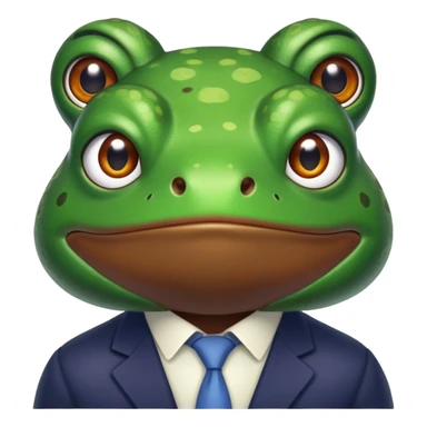 Pere frog stocks-trader sticker