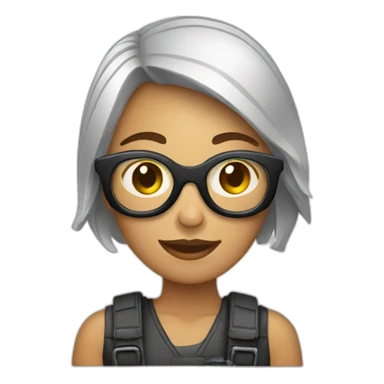 Photographer woman sticker