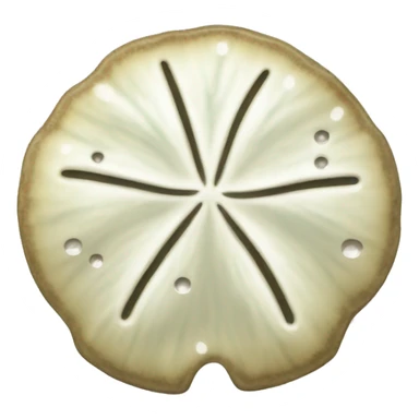 Sand dollar sticker