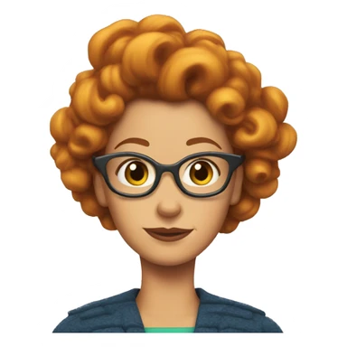 Miss frizzle sticker