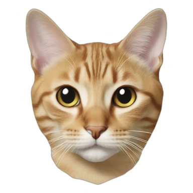 a photo of a cat sticker
