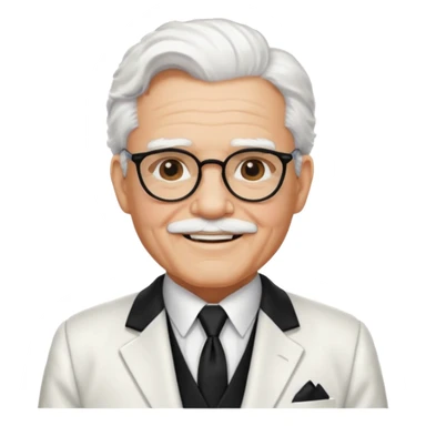 colonel sanders sticker