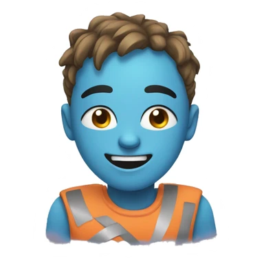 in pain but happy  sticker