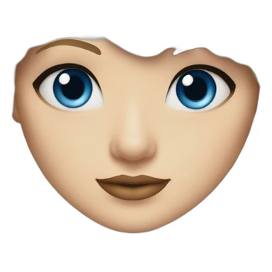 taylor swift with blue eyes sticker