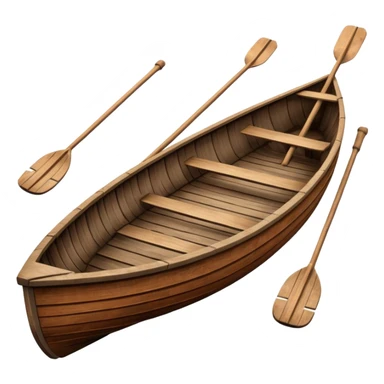 Rowboat – Small boat with oars sticker