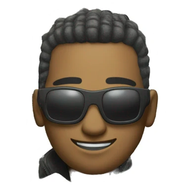 cyber punk in pile of cash sticker