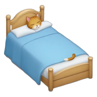 Un chat qui dort sur le dos sticker