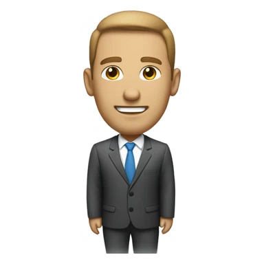 startup ceo man sticker