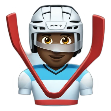 Michael Jordan ICE hockey sticker