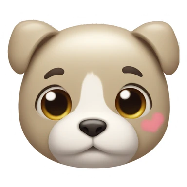 cute pistashio with heart eyes sticker